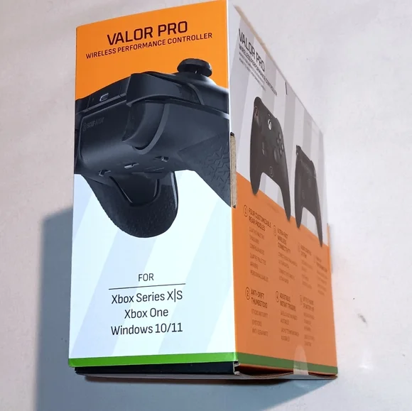 Wireless Controller - Black with Orange Accents Controllers